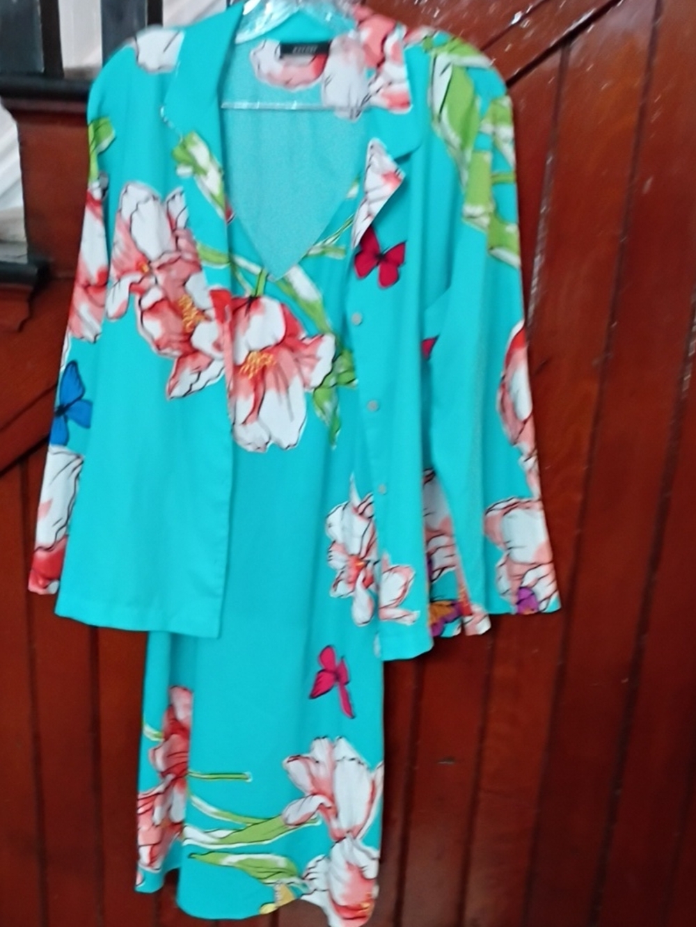 Natori Chemise/Nightgown with Jacket
